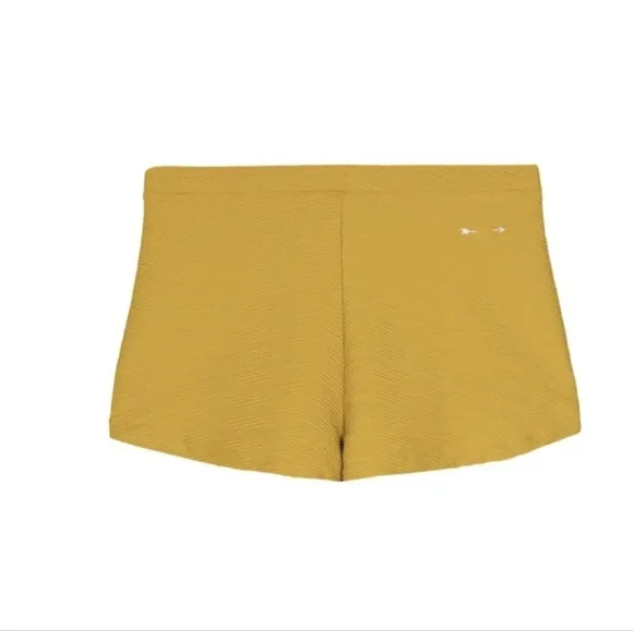 The Upside Yoko Billie Short Mustard Small NWT